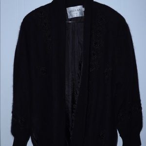 Jaguar Wool Blend Cardigan